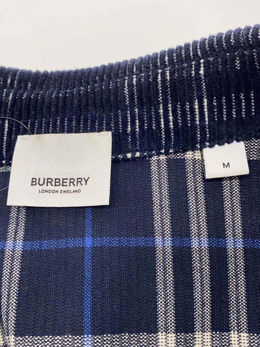 中古 BURBERRY ブルゾン M コーデュロイ ネイビー チェック 8071947 メンズウェア jumblestore-37922298 2nd STREET 楽天市場店 サンプル画像3