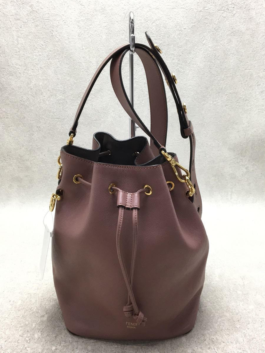 【中古】FENDI◆ショルダーバッグ[仕入]/レザー/PNK/無地【バッグ】