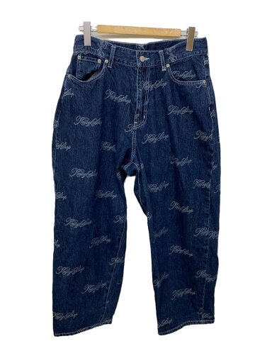 【中古】Keboz◆DAC BUGGY DENIM PANTS/M/デニム/IDG/総柄【メンズウェア】 【中古】Keboz◆DAC BUGGY DENIM PANTS/M/デニム/IDG/総柄【メンズウェア】