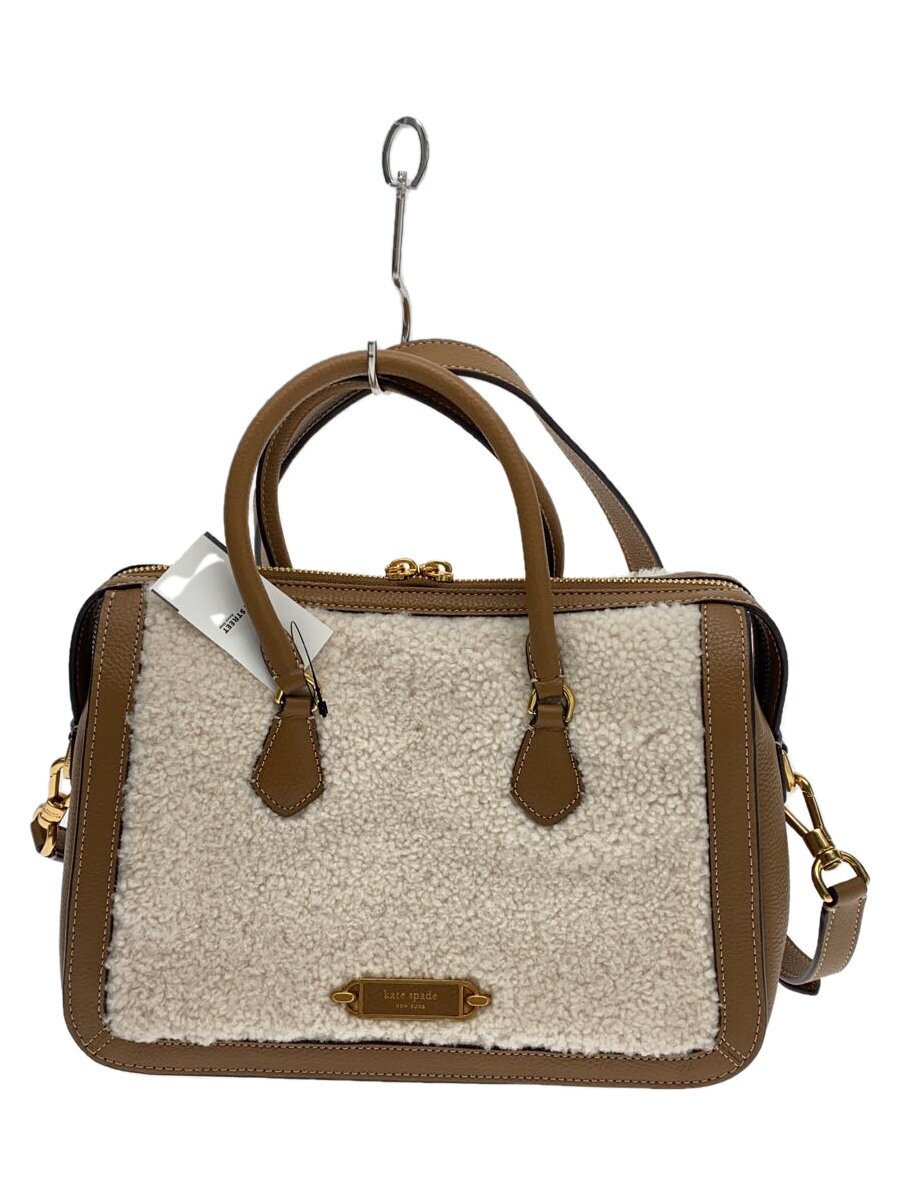 KATE SPADE - 【中古】kate spade new york◆ショルダーバッグ/--/WHT【バッグ】