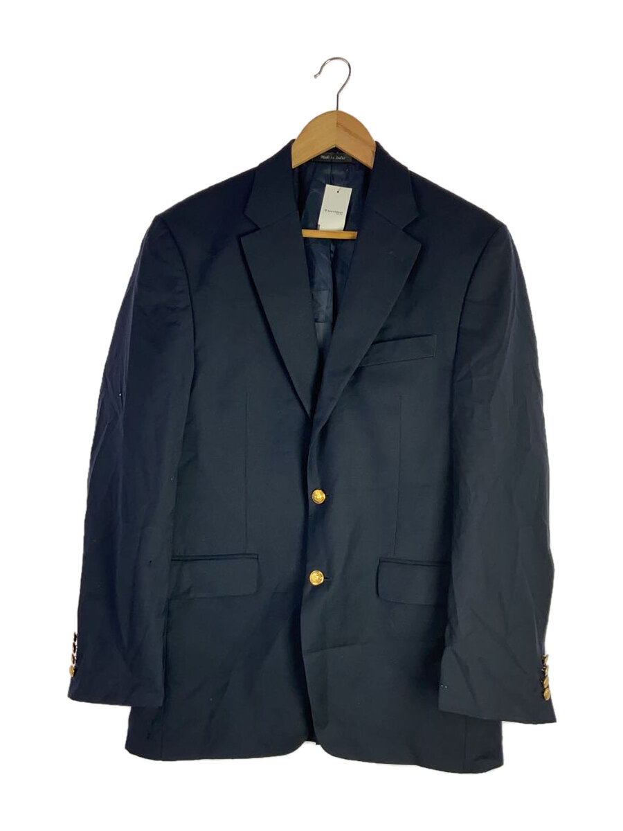【中古】CHAPS RALPH LAUREN◆テーラードジャケット/38/ウール/NVY/4900025792【メンズウェア】