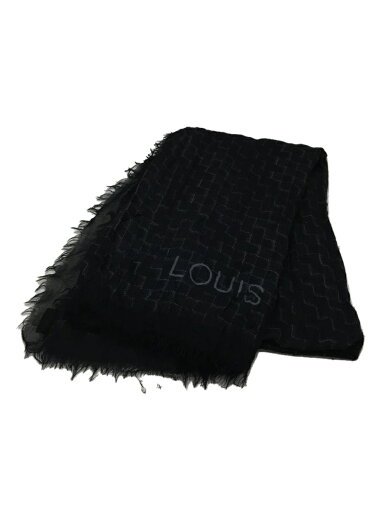 【中古】LOUIS VUITTON◆LOUIS VUITTON/ルイヴィトン/スカーフ/カシミア/ブラック/モノグラム/メンズ【服飾雑貨他】 【中古】LOUIS VUITTON◆LOUIS VUITTON/ルイヴィトン/スカーフ/カシミア/ブラック/モノグラム/メンズ【服飾雑貨他】
