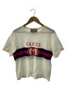 【中古】GUCCI◆Tシャツ/XS/コットン/CRM/548334 XJET1【メンズウェア】