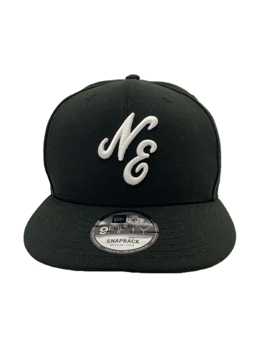 【中古】NEW ERA◆キャップ/L/ポリエステル/BLK/メンズ/208824/クラシックロゴ/【服飾雑貨他】