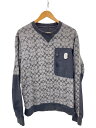 【中古】COACH◆スウェット/--/コットン/マルチカラー/総柄/89748【メンズウェア】