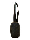 【中古】LOUIS VUITTON◆ポシェット・ガンジュ_モノグラム・キャンバス_BRW/PVC/BRW【バッグ】