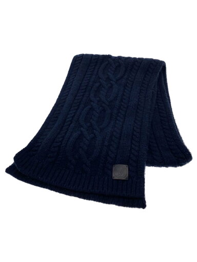 【中古】LOUIS VUITTON◆マフラー/カシミア/NVY/無地/レディース【服飾雑貨他】 【中古】LOUIS VUITTON◆マフラー/カシミア/NVY/無地/レディース【服飾雑貨他】