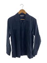 【中古】After Winter◆23SS/長袖シャツ/M/コットン/BLK/AW23SSH01【メンズウェア】