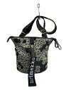 【中古】marimekko◆carry all unikko/ショルダーバッグ/ポリエステル/GRY/花柄【バッグ】