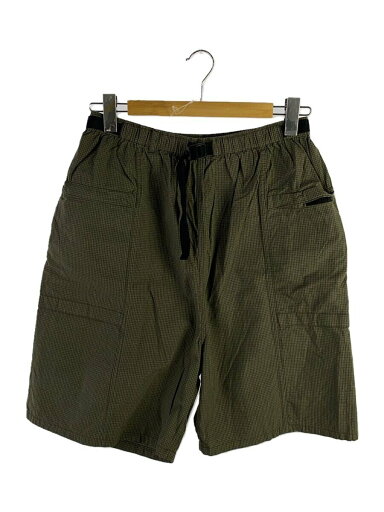 【中古】H BEAUTY&YOUTH◆GRID CHECK RIVER SHORT PANTS/ショートパンツ/M/コットン/KHK/チェック【メンズウェア】 【中古】H BEAUTY&YOUTH◆GRID CHECK RIVER SHORT PANTS/ショートパンツ/M/コットン/KHK/チェック【メンズウェア】
