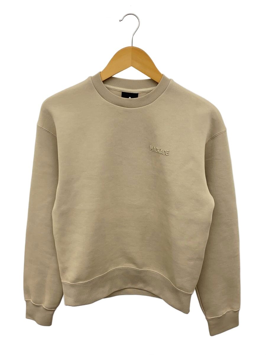 【中古】MACKAGE◆スウェット/XXS/コットン/BEG/10542703-4A【レディースウェア】