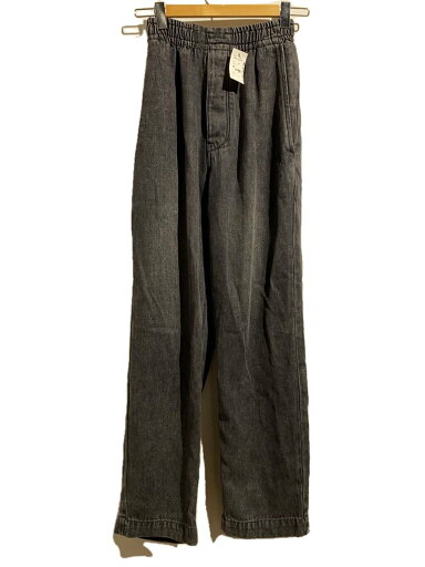 【中古】ISABEL MARANT◆イージーパンツ/ボトム/XS/デニム/BLK//【メンズウェア】 【中古】ISABEL MARANT◆イージーパンツ/ボトム/XS/デニム/BLK//【メンズウェア】