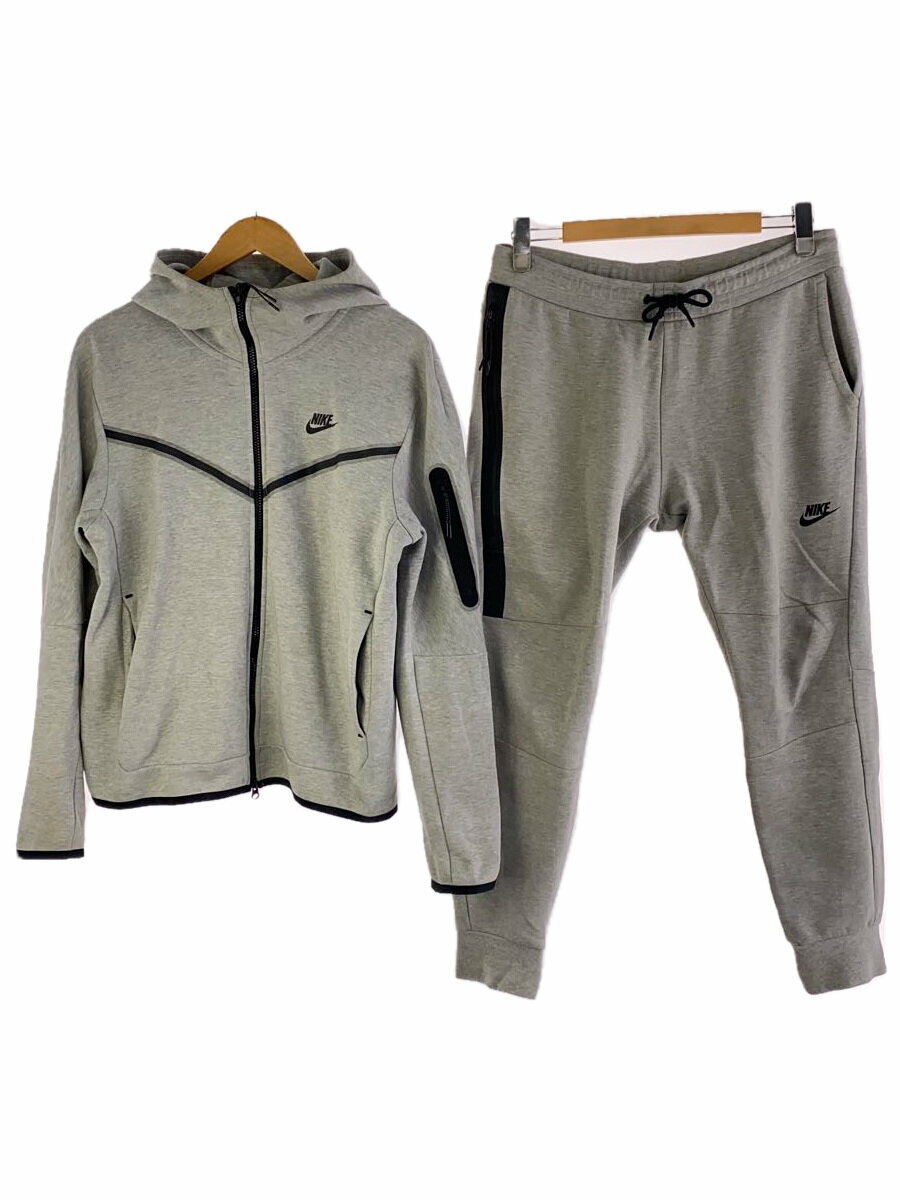 【中古】NIKE◆セットアップ/L/コットン/GRY/cu4490-063【メンズウェア】