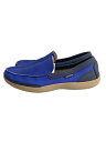 【中古】crocs◆デッキシューズ/11M/BLU【シューズ】