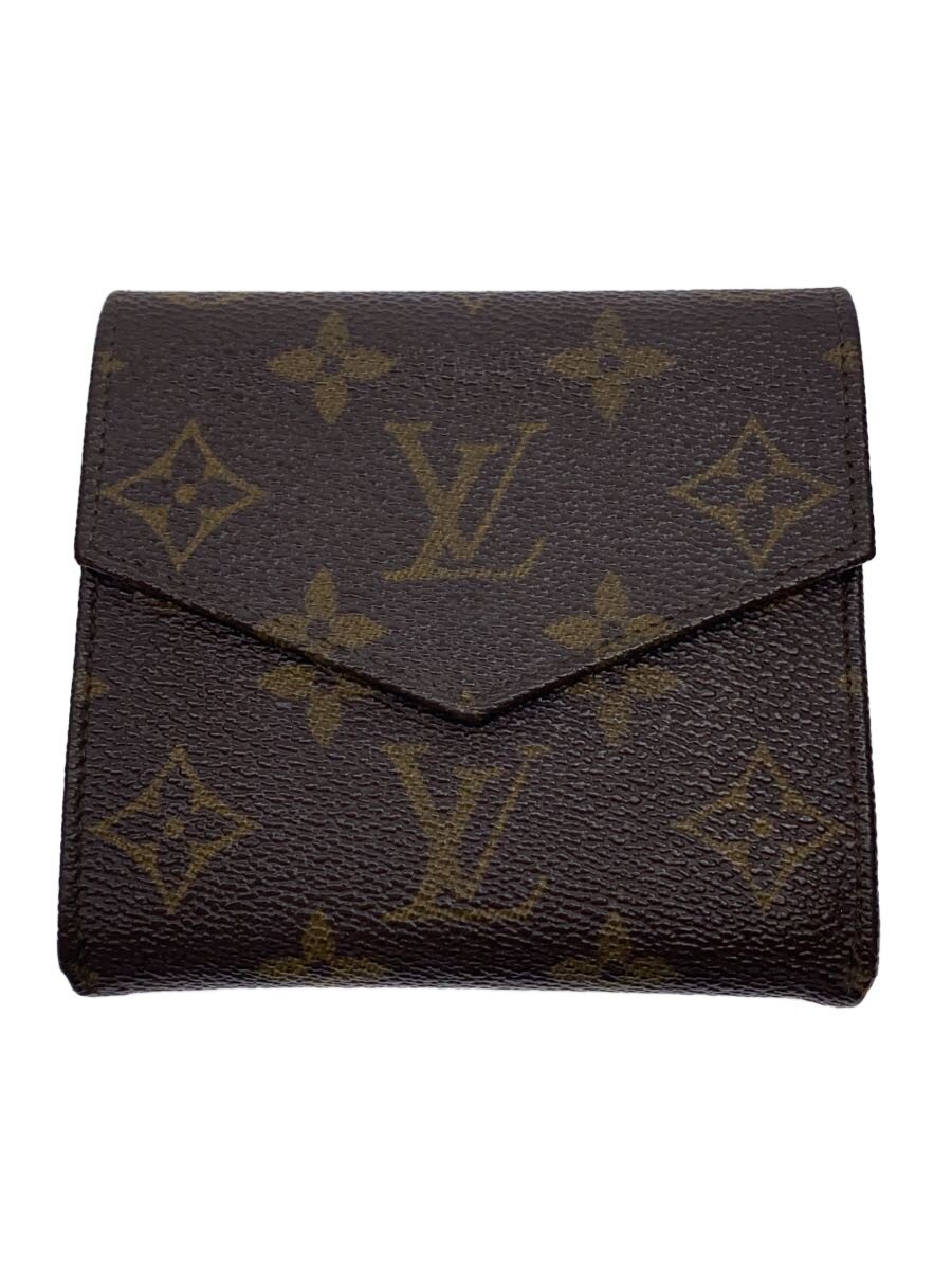 Clothing Accessories (Caps, Ties, Belts) - 【中古】LOUIS VUITTON◆ポルト・モネ・ビエ・カルト・クレディ_モノグラム・キャンバス/PVC/BRW/モノグラム/レディース【服飾雑貨他】