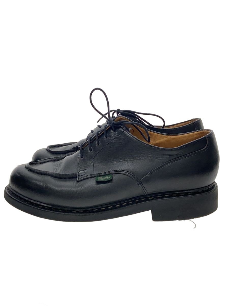【中古】Paraboot◆CHAMBORD TEX SOLE/デッキシューズ/UK7.5/BLK/84862【シューズ】
