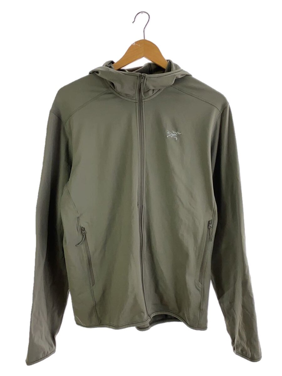Rakuten - 【中古】ARC’TERYX◆ジップパーカー/M/ポリエステル/KHK/X000006461-226461【メンズウェア】