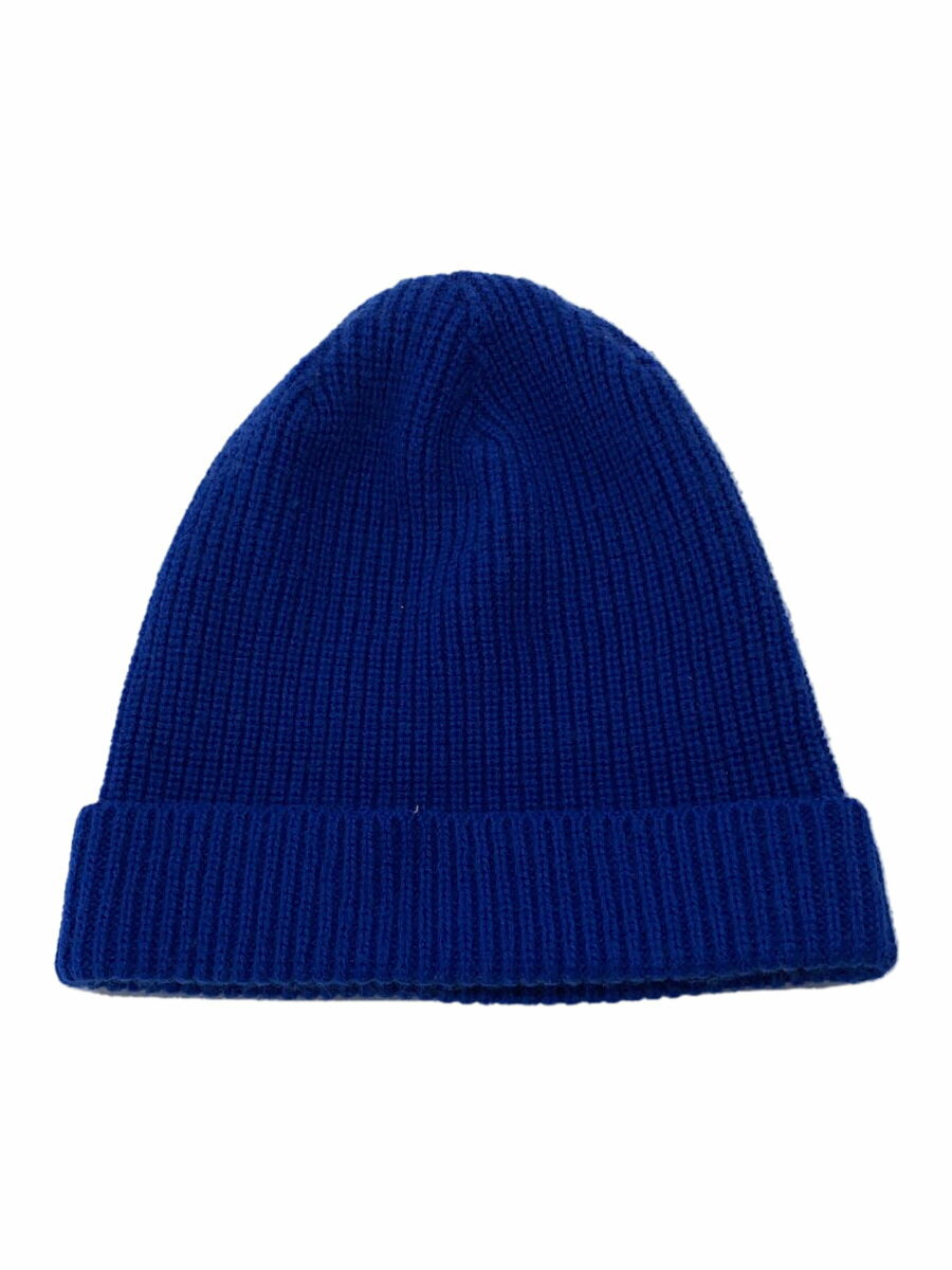 【中古】nonnative◆ニットキャップ/--/アクリル/BLU/メンズ【服飾雑貨他】