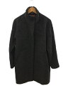 【中古】MAX MARA STUDIO◆コート/42/アルパカ/BLK【レディースウェア】