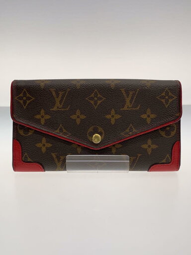 【中古】LOUIS VUITTON◆ポルト・フォイユ・サラ・レティーロ_モノグラム・キャンバス_BRW_スリーズ/PVC/BRW/総柄/レディ【服飾雑貨他】 【中古】LOUIS VUITTON◆ポルト・フォイユ・サラ・レティーロ_モノグラム・キャンバス_BRW_スリーズ/PVC/BRW/総柄/レディ【服飾雑貨他】