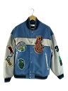 【中古】HIGH-GATE◆スタジャン/1/ポリエステル/22HG-AW17【メンズウェア】