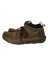 【中古】Timberland◆82005/Smart Comfort Zone Chass/US7.5/ブラウン/レザー/シューズ【シューズ】