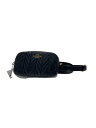 【中古】COACH◆ウエストバッグ/--/BLK/無地/f38678【バッグ】