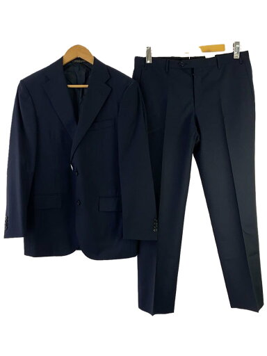 【中古】Corneliani◆スーツ/48/ウール/ネイビー//【メンズウェア】 【中古】Corneliani◆スーツ/48/ウール/ネイビー//【メンズウェア】