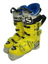 【中古】salomon◆スキーブーツ/YLW/アダルト/イエロー/X-MAX130//【スポーツ】