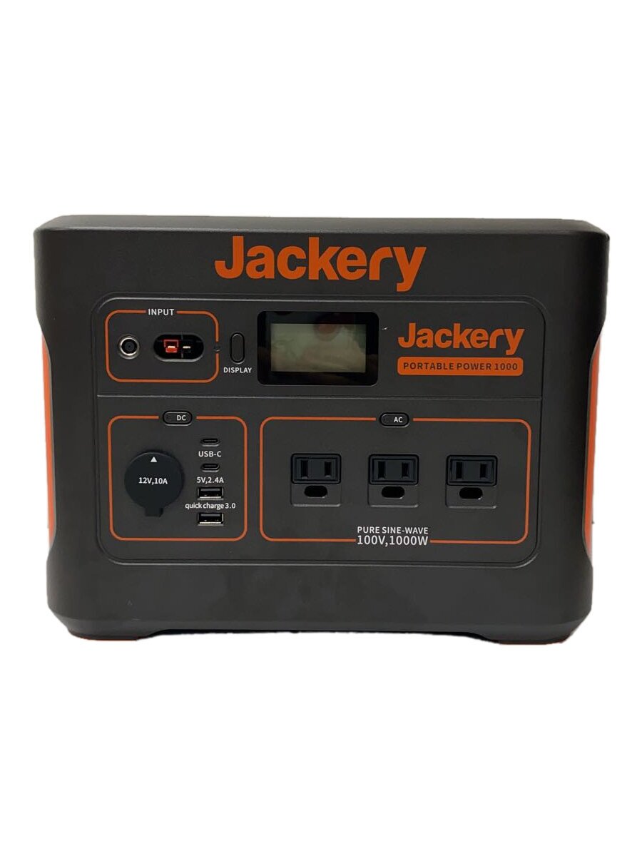 【中古】Jackery◆ポータブルバッテリー/.POWER1000/生活家電その他/PTB101【家電・ビジュアル・オーディオ】
