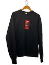 【中古】THE BLACK EYE PATCH◆スウェット/L/コットン/BLK【メンズウェア】