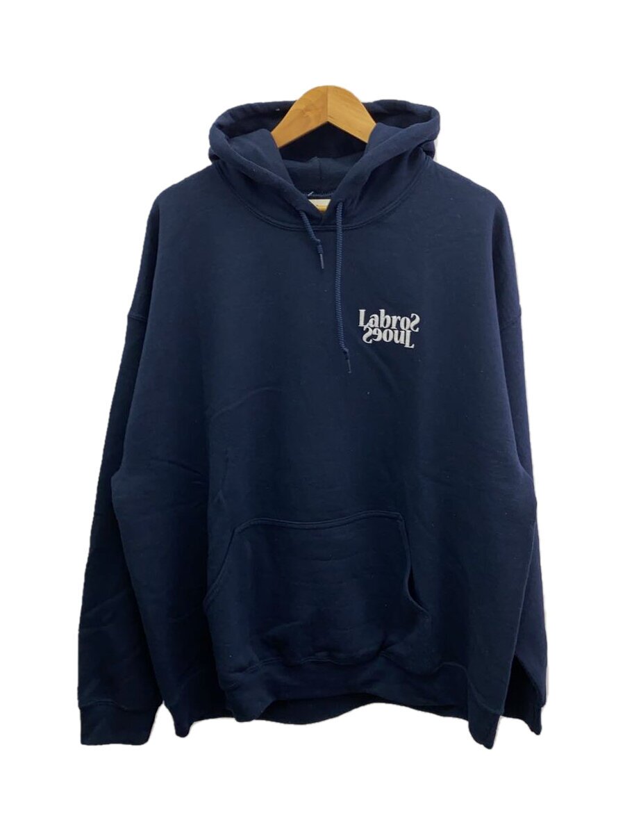 Labros Seoul/the good life/パーカー/XL/コットン/NVY/プリント