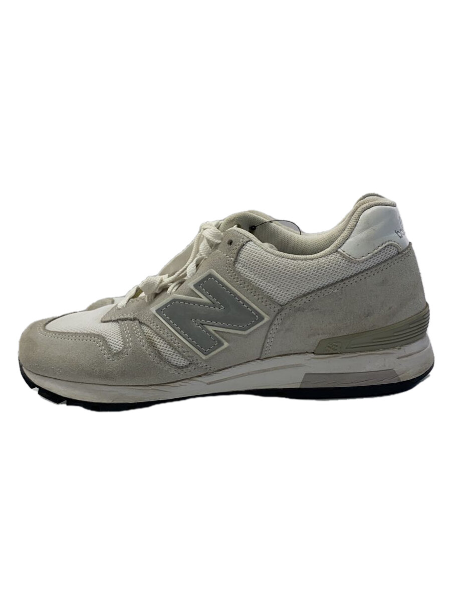 【中古】NEW BALANCE◆ML565/グレー/25.5cm/GRY【シューズ】