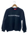 【中古】Supreme◆23AW/BLESS Crewneck/スウェット/S/コットン/ブラック/23AW/BLESS Crewneck//【メンズウェア】