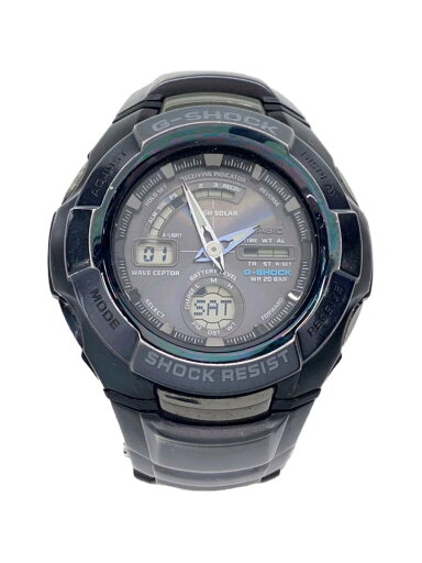 【中古】CASIO◆ソーラー腕時計・G-SHOCK/デジアナ/BLK/BLK【服飾雑貨他】 【中古】CASIO◆ソーラー腕時計・G-SHOCK/デジアナ/BLK/BLK【服飾雑貨他】