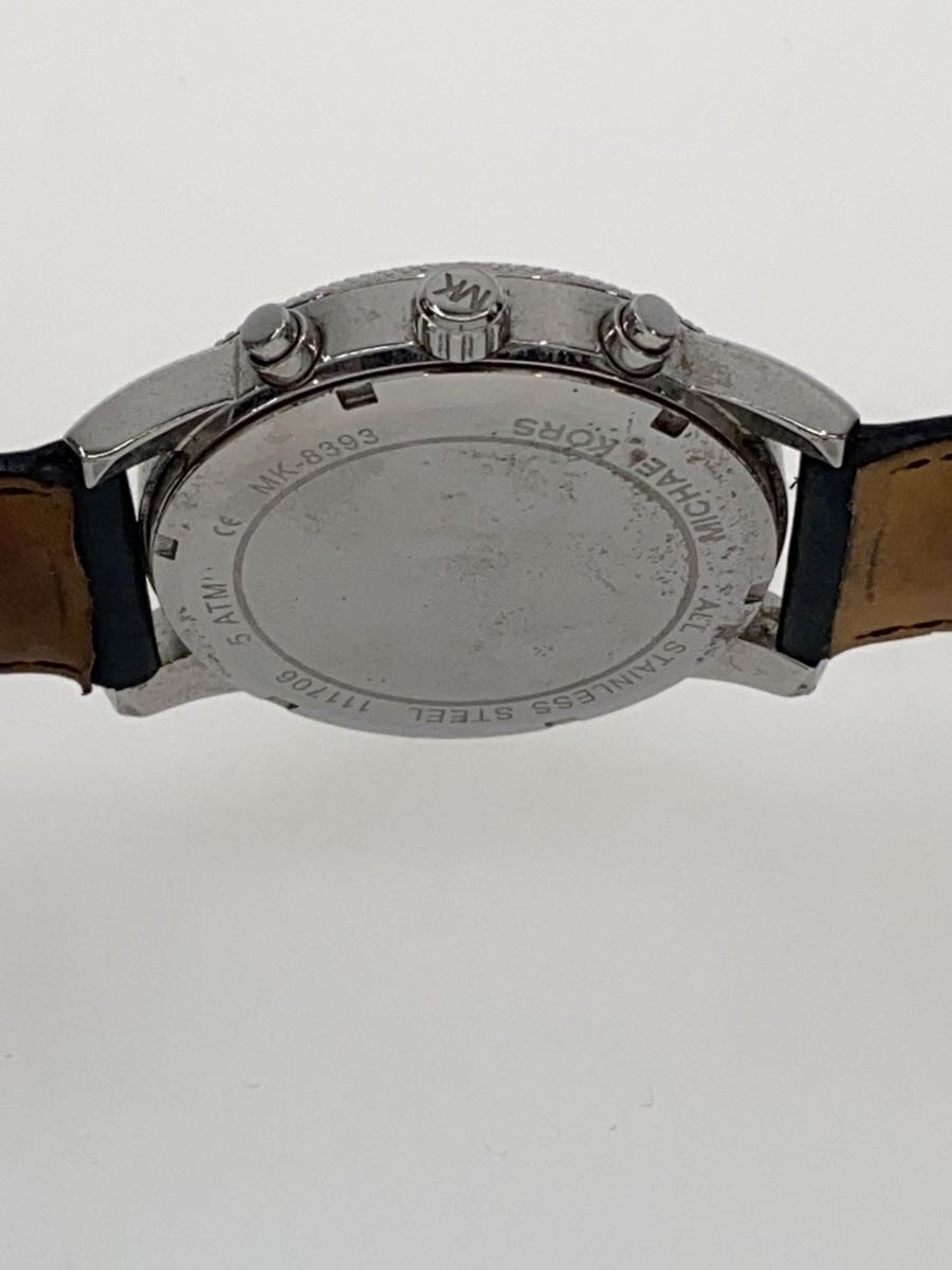 【中古】MICHAEL KORS◆クォーツ腕時計/アナログ/--/GLD/BLK/MK-8393【服飾雑貨他】 3