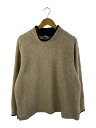 【中古】L.L.Bean◆ニット・セーター(厚手)/XL/アクリル/CRM/90s/モックネックフリースプルオーバー/USA製【メンズウェア】