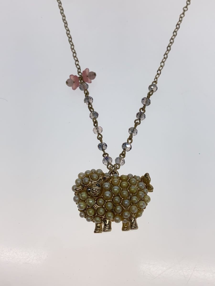 【中古】ANNA SUI◆ネックレス/--/カラ