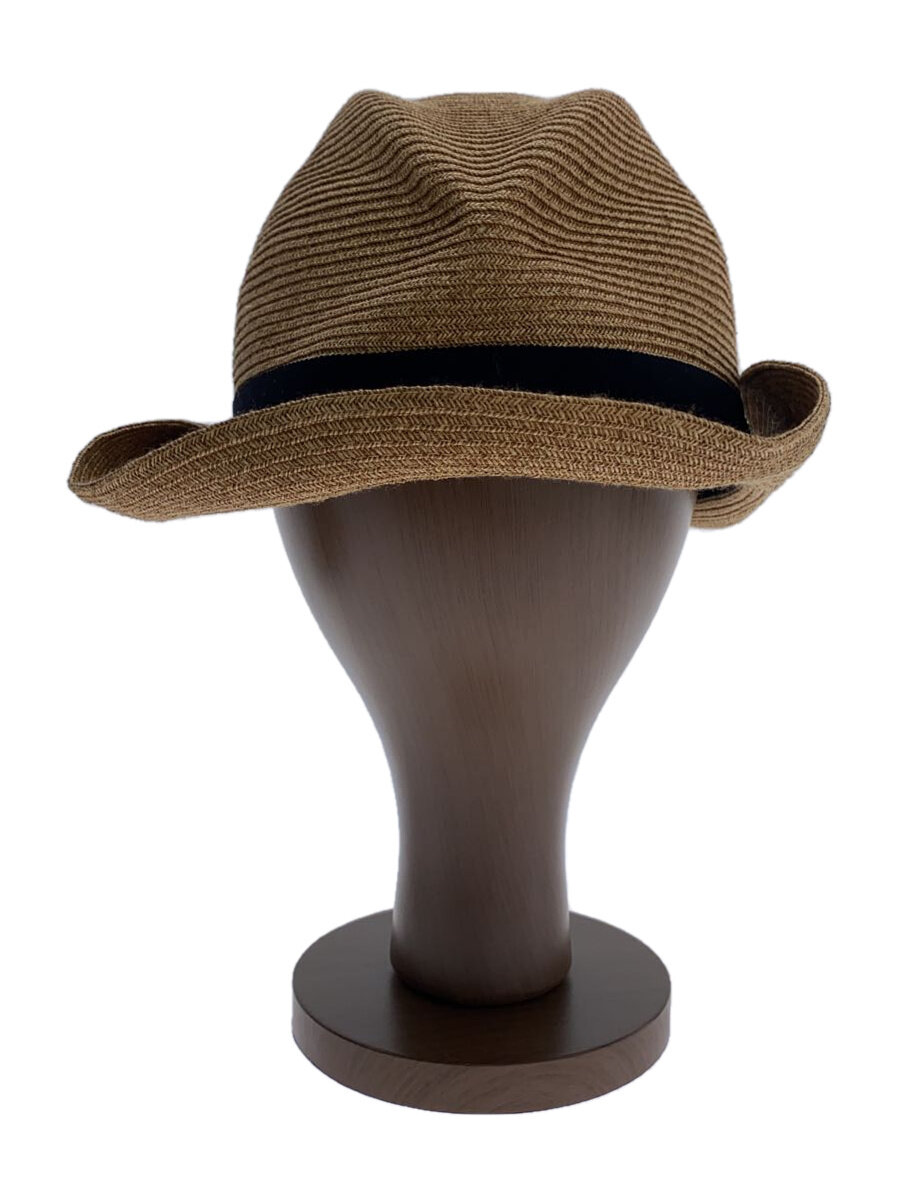 【中古】mature ha.◆BOXED HAT 5.5cm brim grosgrain ribbon【服飾雑貨他】
