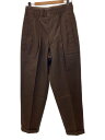 【中古】COMME des GARCONS HOMME◆AD1994/2タックスラックスパンツ/S/ポリエステル/GRN/チェック/HP-04007S【メンズウェア】