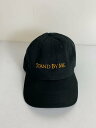 【中古】WACKO MARIA◆25SS/6 PANEL CAP/STAND BY MEコラボ/コットン/BLK/メンズ//【服飾雑貨他】