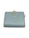 【中古】JILLSTUART◆2つ折り財布/--/BLU/無地/レディース【服飾雑貨他】