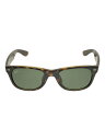 【中古】Ray-Ban◆サングラス/ウェリントン/BRW/BLK/メンズ/RB2132-F【服飾雑貨他】(4)