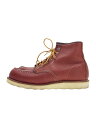 【中古】RED WING◆レースアップブーツ/26.5cm/BRW/レザー/8875【シューズ】