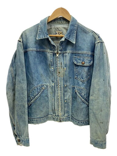 【中古】WRANGLER◆Gジャン/44/デニム/IDG/11MJZ/60s/縦ベル/GRIPPER SCOVILL/状態考慮【メンズウェア】 【中古】WRANGLER◆Gジャン/44/デニム/IDG/11MJZ/60s/縦ベル/GRIPPER SCOVILL/状態考慮【メンズウェア】