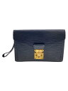 【中古】LOUIS VUITTON◆ポーチ/レザー/BLK/無地/M31062【バッグ】(4)