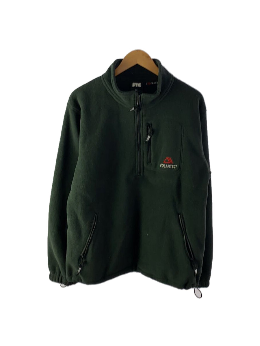 【中古】FTC◆フリースジャケット/L/ポリエステル/KHK/FTC023AWSH04【メンズウェア】