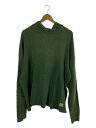 【中古】STUSSY◆パーカー/M/コットン/GRN【メンズウェア】