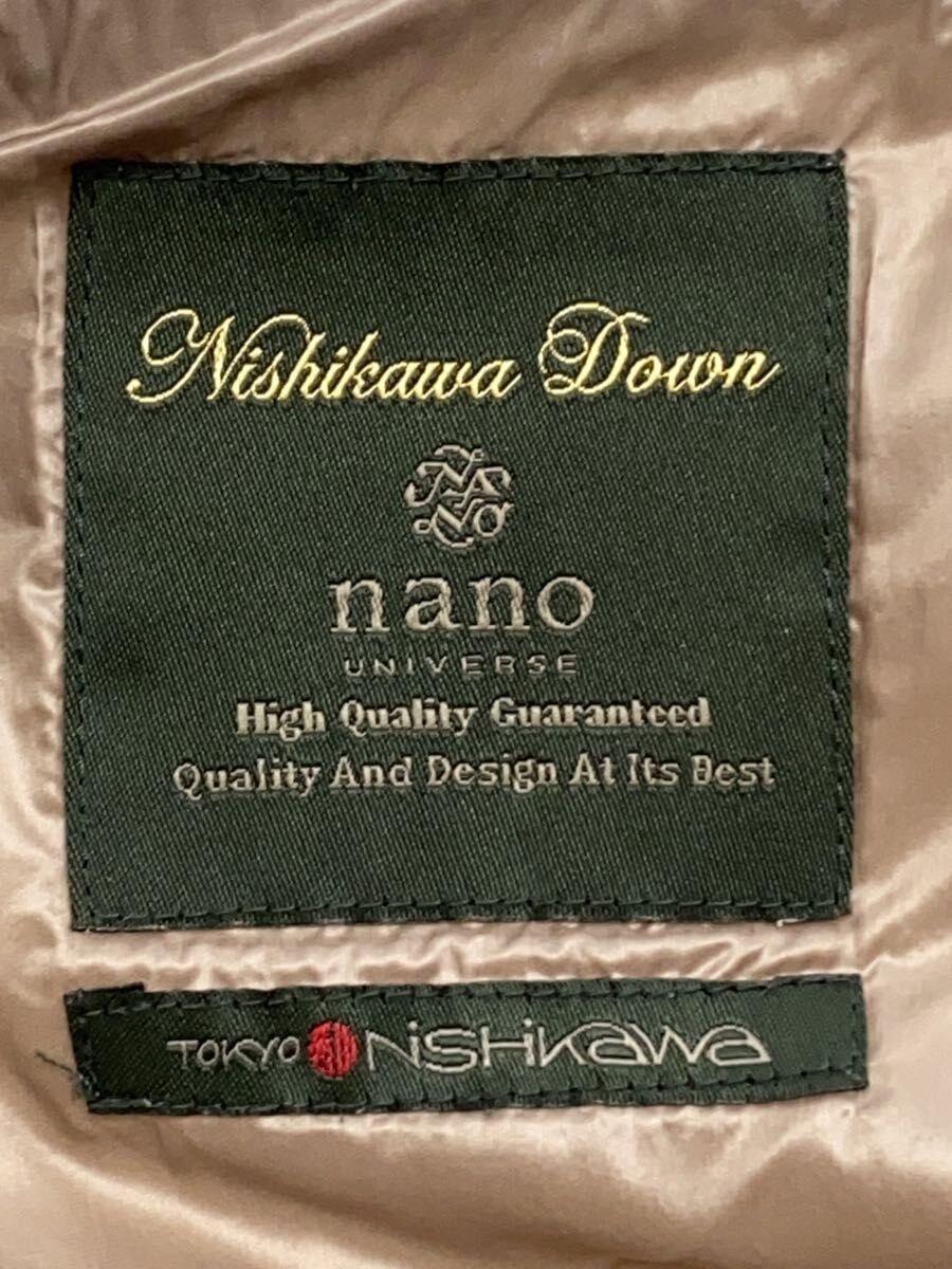 【中古】nano universe◆ダウンジャケット/×西川ダウン/36/ポリエステル/BEG/NL82DWW001TS【レディースウェア】 jumblestore-38348643 2nd STREET 楽天市場店 サンプル画像3