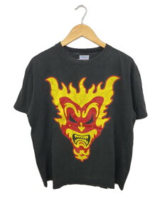 【中古】All Sport◆90s/Insane Clown Posse/インセイン・クラウン・ポッシー/Tシャツ/L/コットン/BLK【メンズウェア】